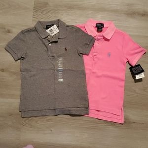 NWT brand new 3T Polo shirts